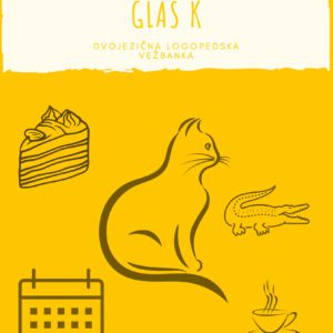 Dvojezična vežbanka za glas K