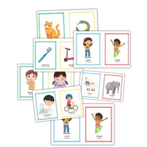 Dvojezične kartice – imenice i glagoli (SR/HR – DE)